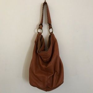 Lucky Leather Hobo Bag